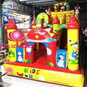 Cổng hơi – cổng sự kiện IB-54-20 cho sự kiện, khu vui chơi, resort – Hoa Sen Hồng