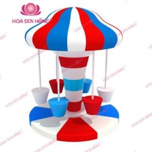 Đồ chơi điện EI-53-01 cho khu vui chơi trong nhà trung tâm thương mại, nhà hàng, trường mầm non – Hoa Sen Hồng