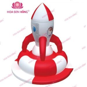 Mâm quay thú hơi cho khu vui chơi trong nhà trung tâm thương mại, nhà hàng, trường mầm non – Hoa Sen Hồng