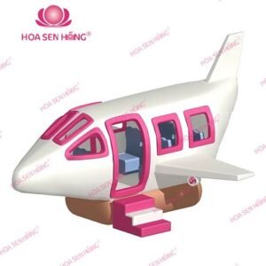 Nhún hơi trực thăng EI-53-31 cho khu vui chơi trong nhà trung tâm thương mại, nhà hàng, trường mầm non – Hoa Sen Hồng