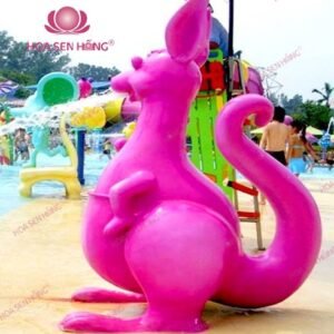 Thiết bị công viên nước WP058-03 cho công viên nước, hồ bơi resort, khách sạn – Hoa Sen Hồng