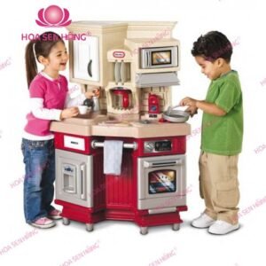 Khu hướng nghiệp bếp HN056-08 cho khu vui chơi trong nhà trung tâm thương mại, nhà hàng, trường mầm non – Hoa Sen Hồng