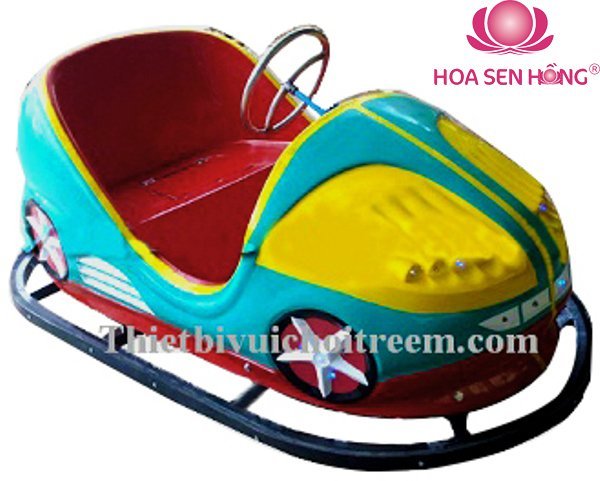 Xe đụng điện BC-057-03 cho công viên, khu vui chơi giải trí – Hoa Sen Hồng