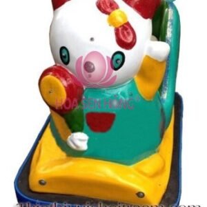 Xe đụng điện BC-057-15 cho công viên, khu vui chơi giải trí – Hoa Sen Hồng
