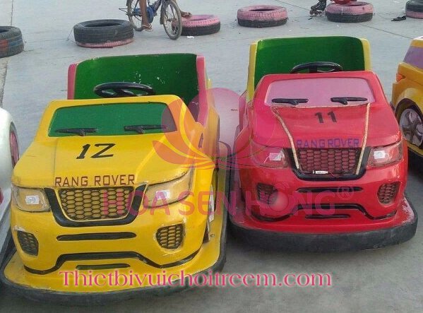 Xe điện đụng BC-057-23 cho công viên, khu vui chơi giải trí – Hoa Sen Hồng