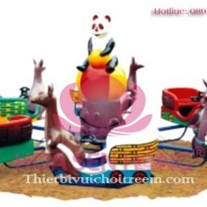 Đu quay đảo EF-022-05 cho công viên, khu vui chơi giải trí – Hoa Sen Hồng