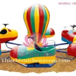 Đu quay đảo EF-022-06 cho công viên, khu vui chơi giải trí – Hoa Sen Hồng