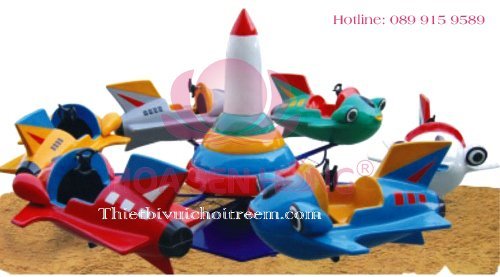 Đu quay đảo EF-022-12 cho công viên, khu vui chơi giải trí – Hoa Sen Hồng