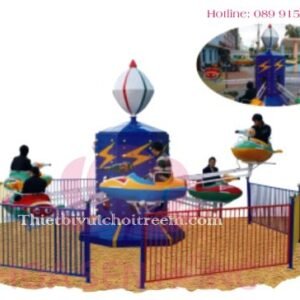Đu quay đảo EF-022-13 cho công viên, khu vui chơi giải trí – Hoa Sen Hồng