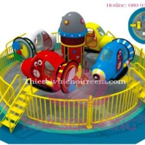 Đu quay đảo EF-022-14 cho công viên, khu vui chơi giải trí – Hoa Sen Hồng