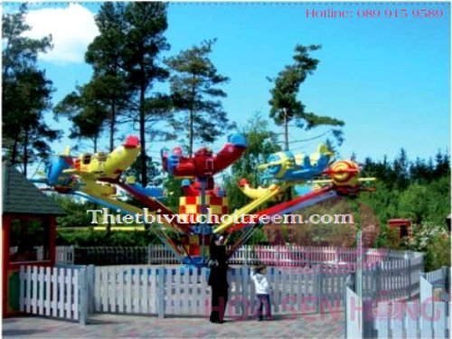 Đu quay đảo EF-022-16 cho công viên, khu vui chơi giải trí – Hoa Sen Hồng