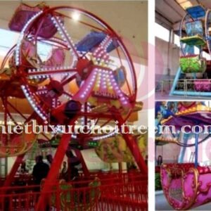 Đu quay đảo EF-022-19 cho công viên, khu vui chơi giải trí – Hoa Sen Hồng