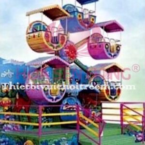 Đu quay đảo EF-022-20 cho công viên, khu vui chơi giải trí – Hoa Sen Hồng