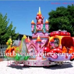 Đu quay đảo EF-022-23 cho công viên, khu vui chơi giải trí – Hoa Sen Hồng