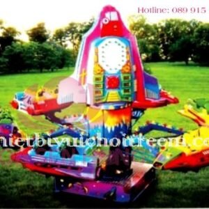 Đu quay đảo EF-022-26 cho công viên, khu vui chơi giải trí – Hoa Sen Hồng