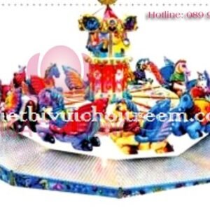 Đu quay đảo EF-022-28 cho công viên, khu vui chơi giải trí – Hoa Sen Hồng