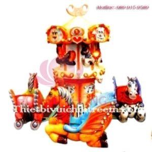 Đu quay đảo EF-022-30 cho công viên, khu vui chơi giải trí – Hoa Sen Hồng
