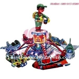 Đu quay đảo EF-022-35 cho công viên, khu vui chơi giải trí – Hoa Sen Hồng