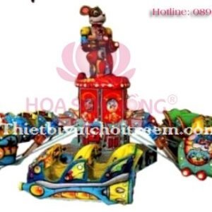 Đu quay đảo EF-022-36 cho công viên, khu vui chơi giải trí – Hoa Sen Hồng