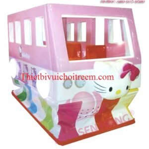 Xe bus nhún EI-53-27 cho khu vui chơi trong nhà trung tâm thương mại, nhà hàng, trường mầm non – Hoa Sen Hồng