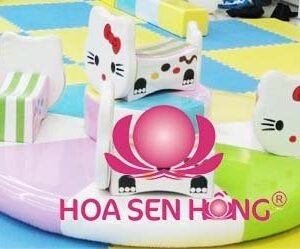 Đồ chơi điện – cơ trong nhà EI-53-40 cho khu vui chơi trong nhà trung tâm thương mại, nhà hàng, trường mầm non – Hoa Sen Hồng