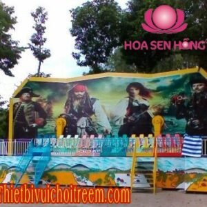 Thảm bay EP-022-27 cho công viên, khu vui chơi giải trí – Hoa Sen Hồng