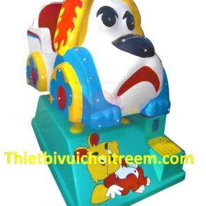 Thú nhún điện ES-023-03 cho công viên, khu vui chơi giải trí – Hoa Sen Hồng
