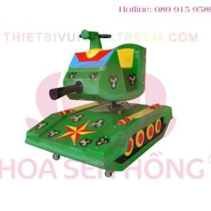 Thú nhún điện ES-023-10 cho công viên, khu vui chơi giải trí – Hoa Sen Hồng