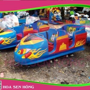 Xe lửa điện ET-050-07 cho công viên, khu vui chơi giải trí – Hoa Sen Hồng