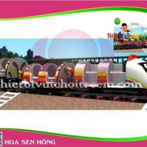 Xe lửa điện ET-050-11 cho công viên, khu vui chơi giải trí – Hoa Sen Hồng