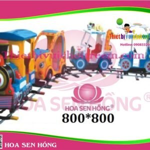 Xe lửa điện ET-050-21 cho công viên, khu vui chơi giải trí – Hoa Sen Hồng