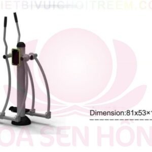 Dụng cụ thể dục ngoài trời FE-058-07 cho công viên, khu chung cư, nhà văn hóa phường xã – Hoa Sen Hồng