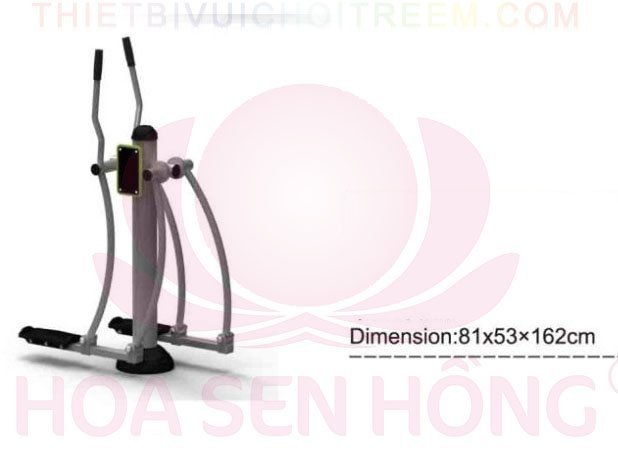Dụng cụ thể dục ngoài trời FE-058-07 cho công viên, khu chung cư, nhà văn hóa phường xã – Hoa Sen Hồng