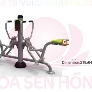 Dụng cụ thể dục ngoài trời FE-058-10 cho công viên, khu chung cư, nhà văn hóa phường xã – Hoa Sen Hồng