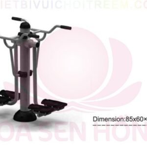 Dụng cụ thể dục ngoài trời FE-058-15 cho công viên, khu chung cư, nhà văn hóa phường xã – Hoa Sen Hồng