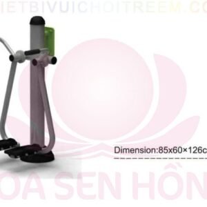 Dụng cụ thể dục ngoài trời FE-058-17 cho công viên, khu chung cư, nhà văn hóa phường xã – Hoa Sen Hồng