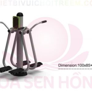 Dụng cụ thể dục ngoài trời FE-058-18 cho công viên, khu chung cư, nhà văn hóa phường xã – Hoa Sen Hồng