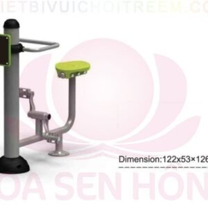 Dụng cụ thể dục ngoài trời FE-058-21 cho công viên, khu chung cư, nhà văn hóa phường xã – Hoa Sen Hồng