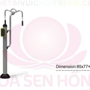 Dụng cụ thể dục ngoài trời FE-058-23 cho công viên, khu chung cư, nhà văn hóa phường xã – Hoa Sen Hồng