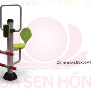 Dụng cụ thể dục ngoài trời FE-058-25 cho công viên, khu chung cư, nhà văn hóa phường xã – Hoa Sen Hồng