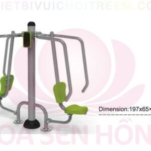 Dụng cụ thể dục ngoài trời FE-058-31 cho công viên, khu chung cư, nhà văn hóa phường xã – Hoa Sen Hồng
