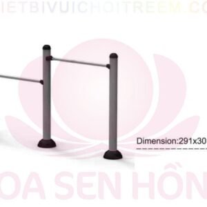 Dụng cụ thể dục ngoài trời FE-058-34 cho công viên, khu chung cư, nhà văn hóa phường xã – Hoa Sen Hồng