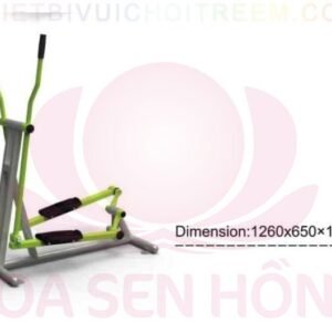 Dụng cụ thể dục ngoài trời FE-058-37 cho công viên, khu chung cư, nhà văn hóa phường xã – Hoa Sen Hồng