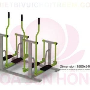 Dụng cụ thể dục ngoài trời FE-058-41 cho công viên, khu chung cư, nhà văn hóa phường xã – Hoa Sen Hồng