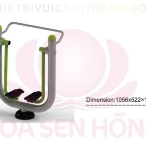 Dụng cụ thể dục ngoài trời FE-058-42 cho công viên, khu chung cư, nhà văn hóa phường xã – Hoa Sen Hồng