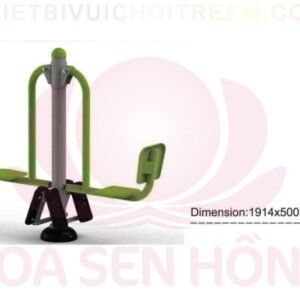 Dụng cụ thể dục ngoài trời FE-058-44 cho công viên, khu chung cư, nhà văn hóa phường xã – Hoa Sen Hồng