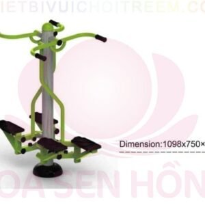 Dụng cụ thể dục ngoài trời FE-058-50 cho công viên, khu chung cư, nhà văn hóa phường xã – Hoa Sen Hồng