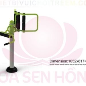 Dụng cụ thể dục ngoài trời FE-058-52 cho công viên, khu chung cư, nhà văn hóa phường xã – Hoa Sen Hồng