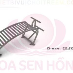 Dụng cụ thể dục ngoài trời FE-058-54 cho công viên, khu chung cư, nhà văn hóa phường xã – Hoa Sen Hồng