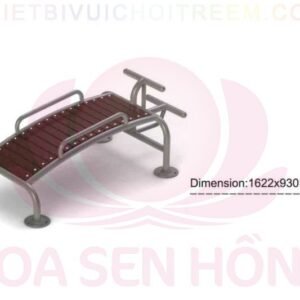 Dụng cụ thể dục ngoài trời FE-058-55 cho công viên, khu chung cư, nhà văn hóa phường xã – Hoa Sen Hồng